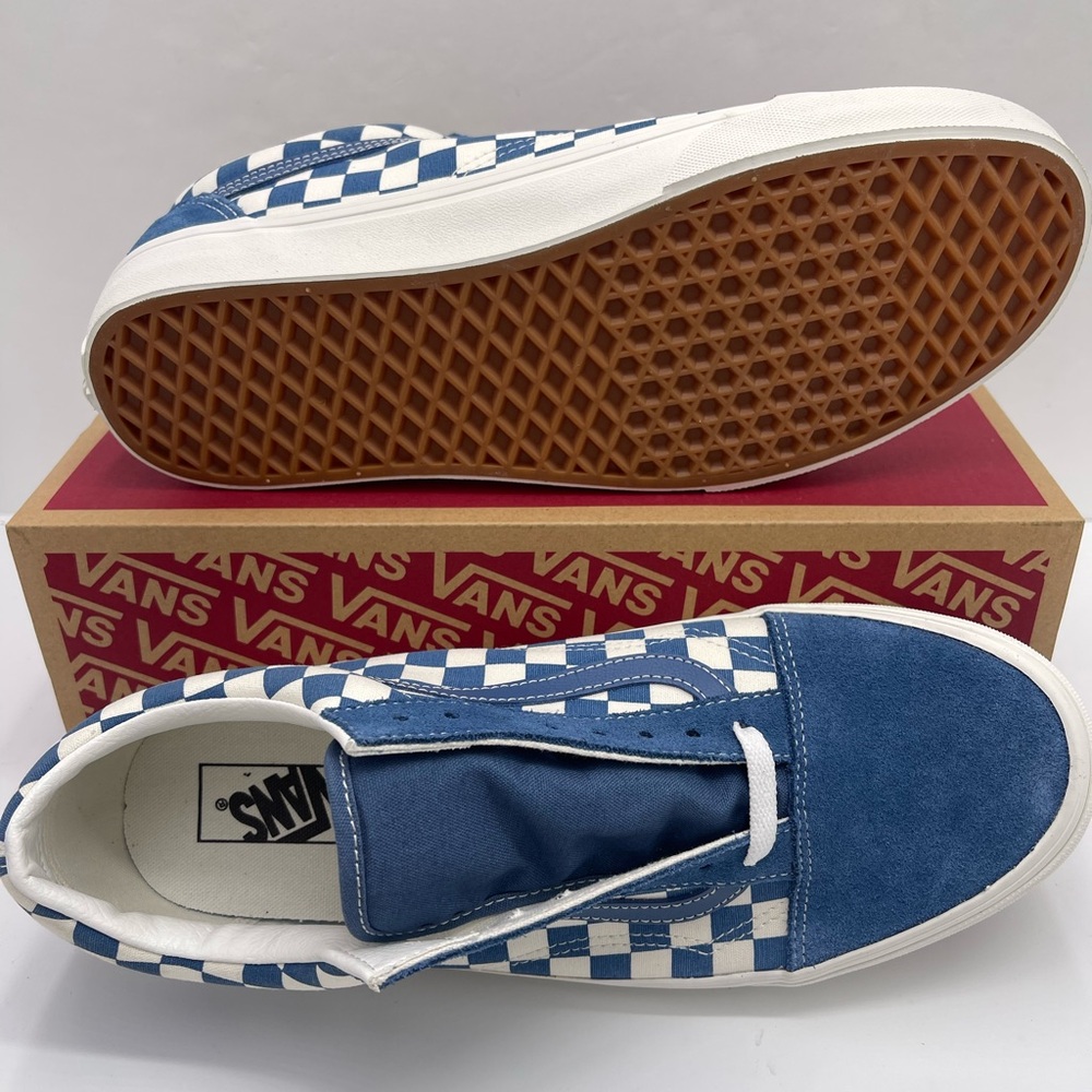 Vans WMNS Old Skool
Checkerboard Navy/White
VN000D7ZNUT Sneakers - Picture 4 of 16